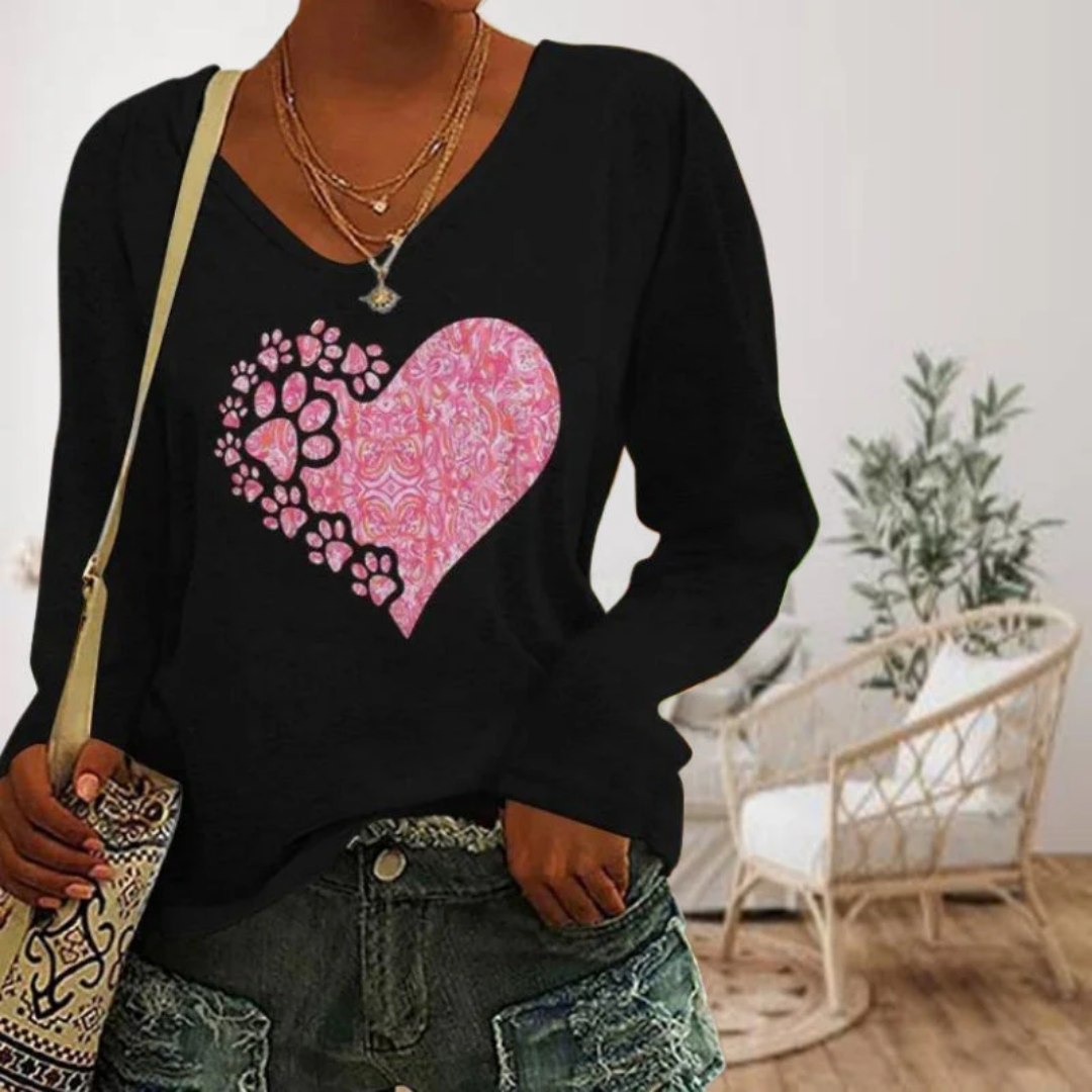 Anikka | Pull d'Hiver Décontracté Pour Femmes | Noir