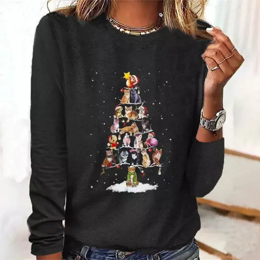 Nats | Chemise Festive à Manches Longues Pour Femmes | Trendy