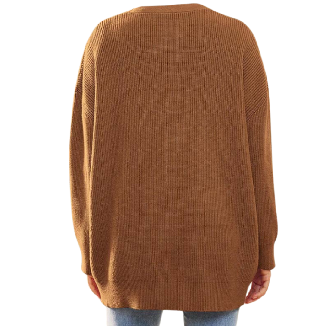 Anne | Cardigan Boutonné Pour Femmes | Tricoté