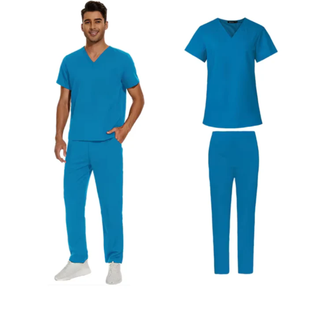 Juden | Ensemble De Médecin Blouses à Col En V Pour Homme | Vêtements De Travail