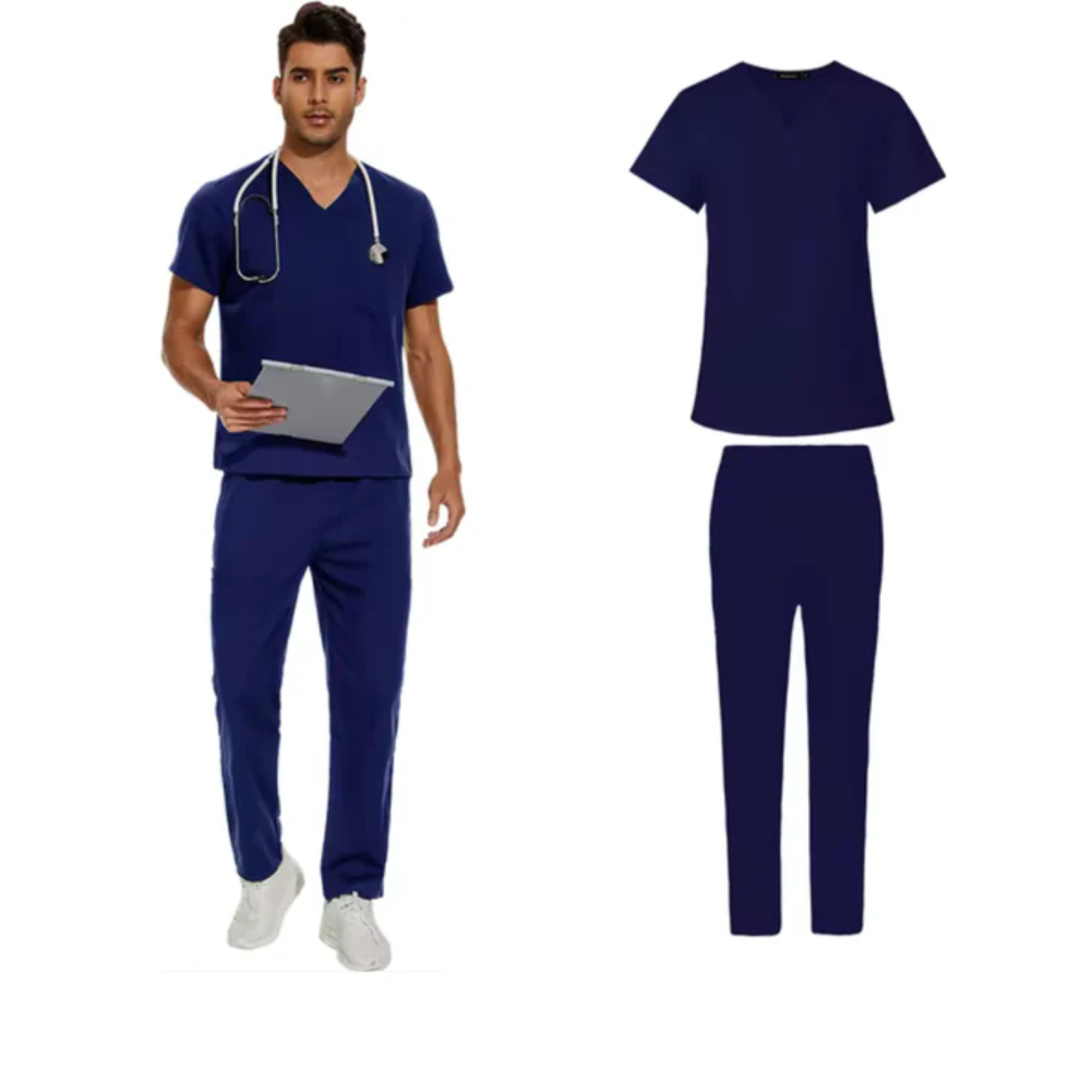 Juden | Ensemble De Médecin Blouses à Col En V Pour Homme | Vêtements De Travail