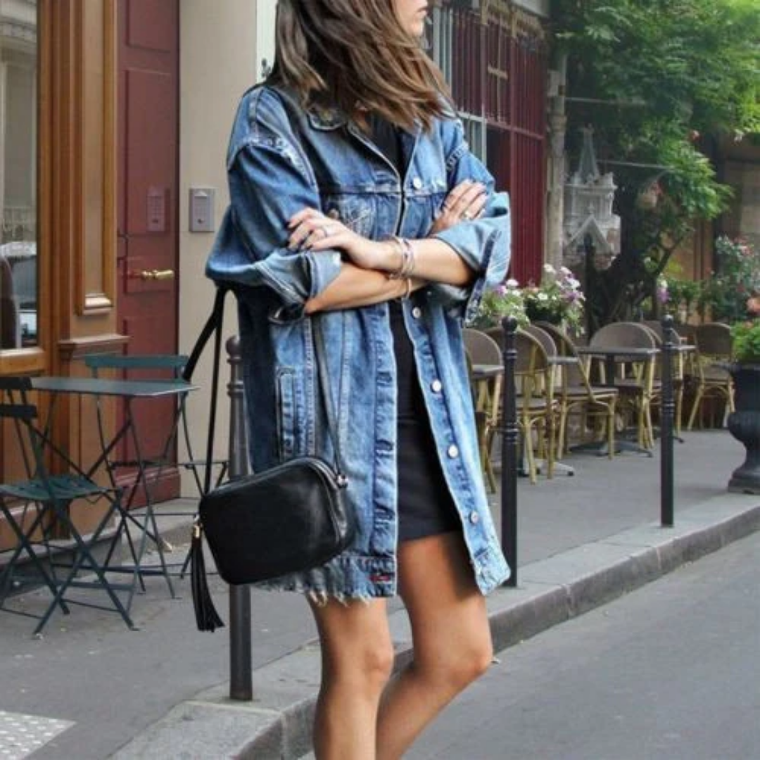 Mia | Veste Longue Utilitaire Pour Femmes | Décontracté