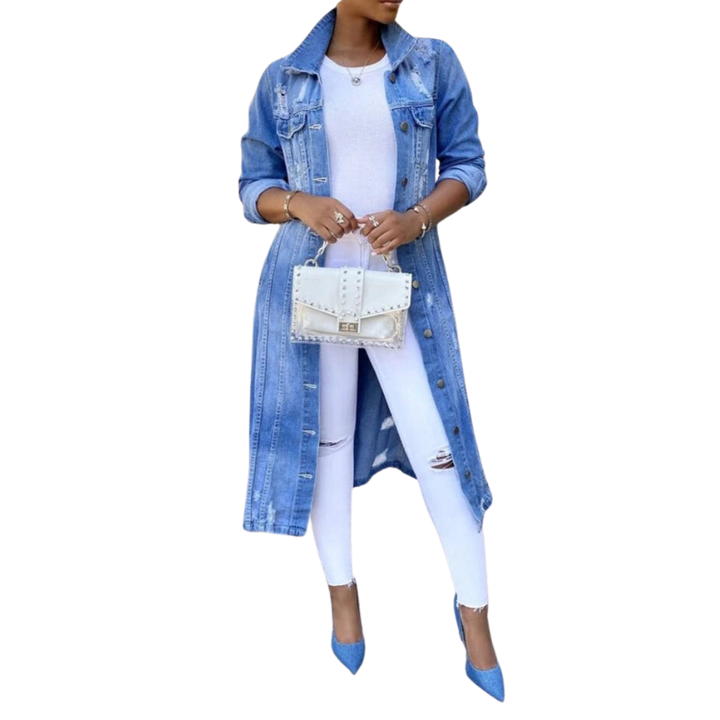Mia | Veste Longue Utilitaire Pour Femmes | Décontracté