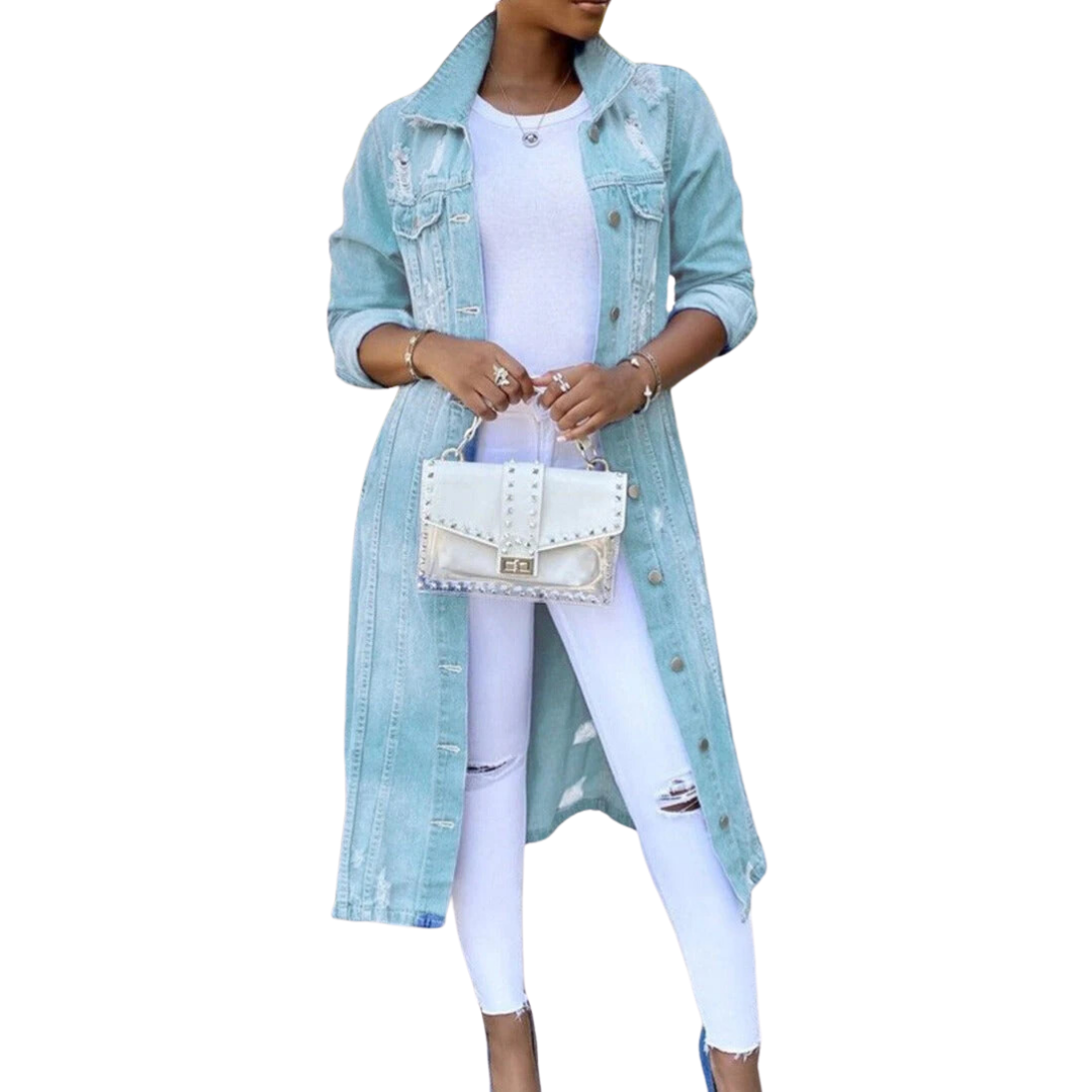 Mia | Veste Longue Utilitaire Pour Femmes | Décontracté