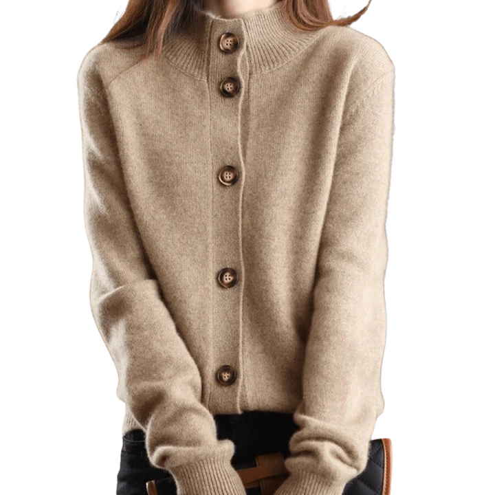 Bea | Cardigan Boutonné en Tricot Pour Femmes | Douillet