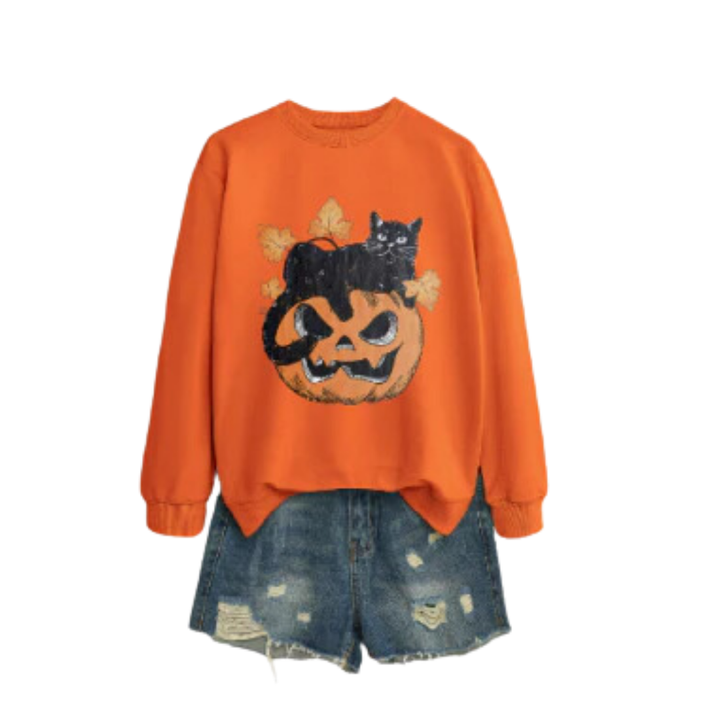 Bianca | Pull d'Halloween Pour Femmes | Confortable