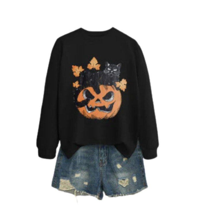 Bianca | Pull d'Halloween Pour Femmes | Confortable