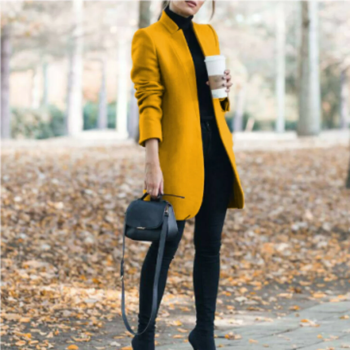 Regine | Manteau à Col Montant Pour Femme | Hiver