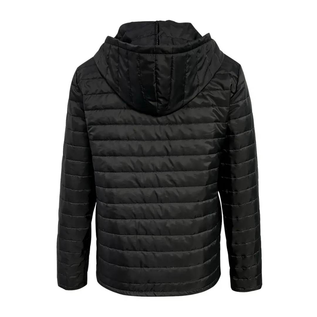 Cassie | Veste Matelassée à Capuche Pour Femme | Noir
