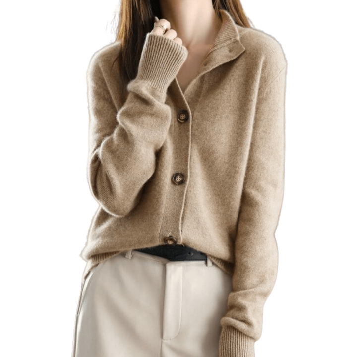 Bea | Cardigan Boutonné en Tricot Pour Femmes | Douillet
