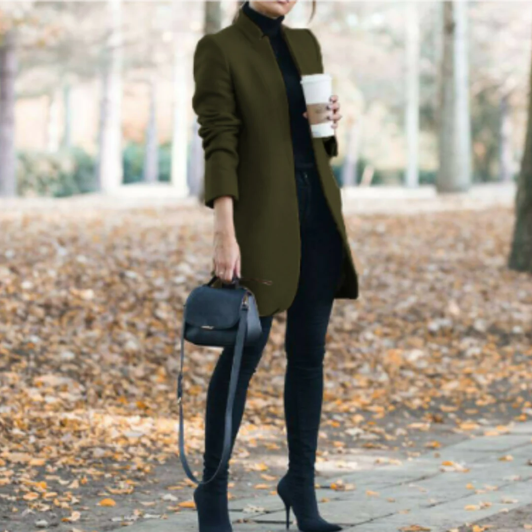 Regine | Manteau à Col Montant Pour Femme | Hiver