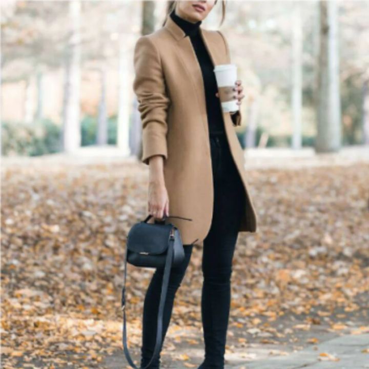 Regine | Manteau à Col Montant Pour Femme | Hiver