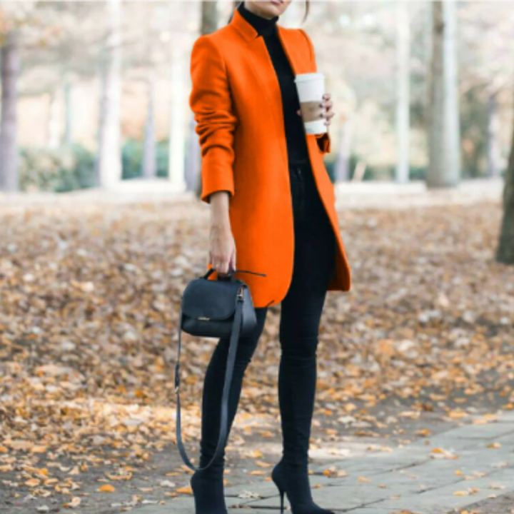 Regine | Manteau à Col Montant Pour Femme | Hiver