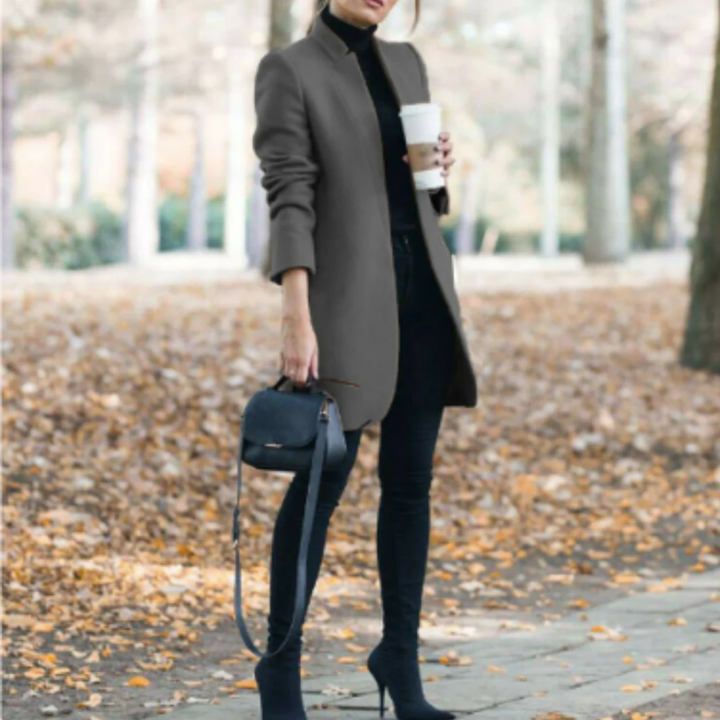Regine | Manteau à Col Montant Pour Femme | Hiver