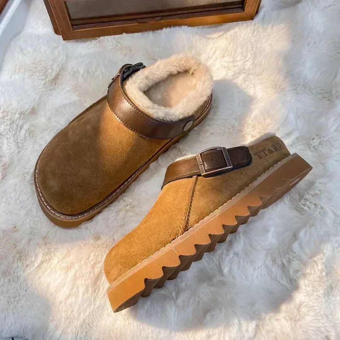 Melly | Sabots D'hiver Pour Femmes | Plat