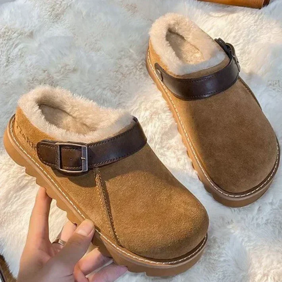 Melly | Sabots D'hiver Pour Femmes | Plat