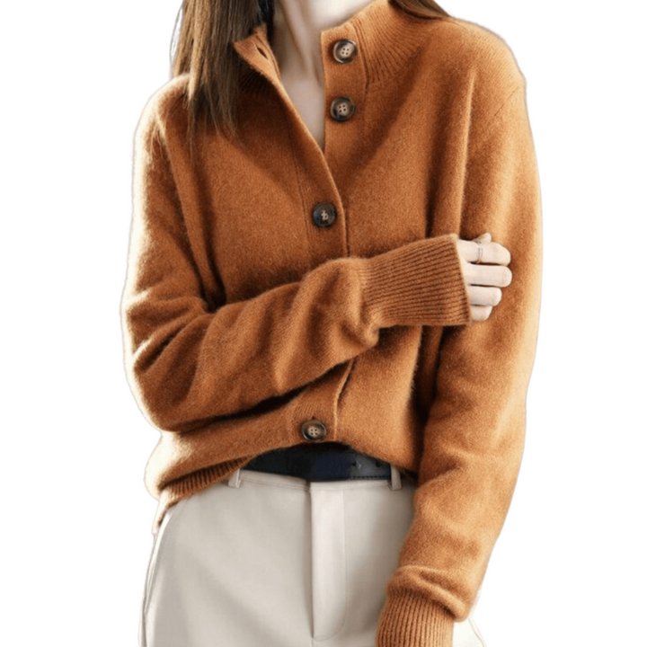 Bea | Cardigan Boutonné en Tricot Pour Femmes | Douillet