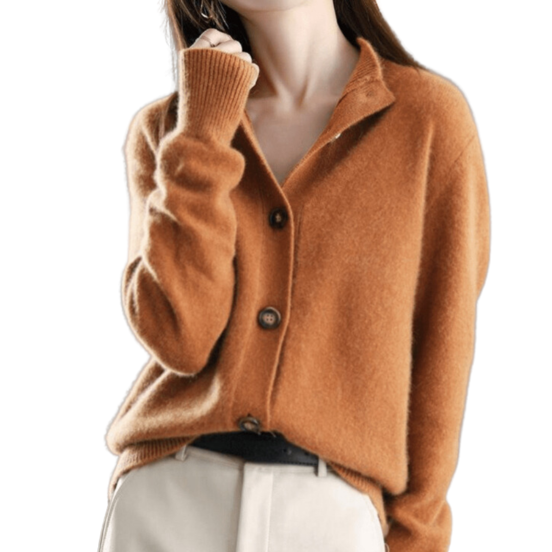 Bea | Cardigan Boutonné en Tricot Pour Femmes | Douillet