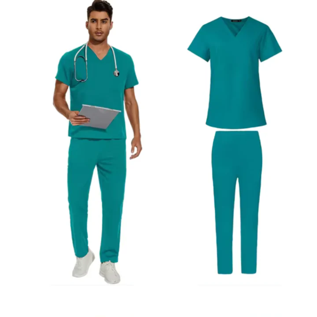 Juden | Ensemble De Médecin Blouses à Col En V Pour Homme | Vêtements De Travail