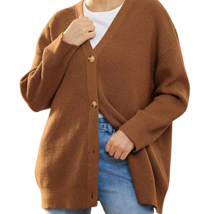 Anne | Cardigan Boutonné Pour Femmes | Tricoté