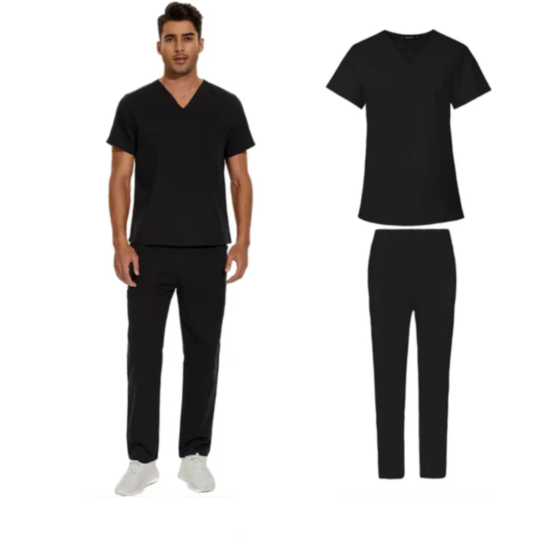 Juden | Ensemble De Médecin Blouses à Col En V Pour Homme | Vêtements De Travail