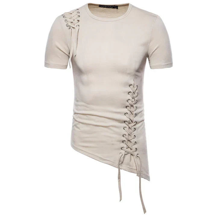 Lorenzo - T-shirt avec laçage latéral